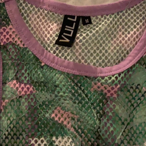 VULL SPORT JERSEY CROP TANK SZ M - Picture 4 of 5